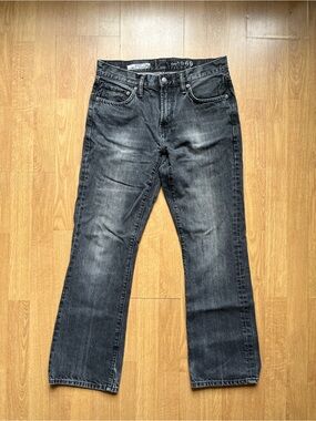 GAP Men’s Black Washed Bootcut Jeans